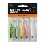 Savage Gear-Craft shad-Dark water mix-10cm-Hengelsport De Goeie Vangst