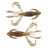 Keitech-Crazy Flapper 2 Inch-Blue Back Cinnamon-5cm-Hengelsport De Goeie Vangst