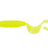 Reins-Fat G-Tail Grub 2"-Chartreuse Silver Glitter-5cm-Hengelsport De Goeie Vangst