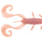 Reins-G-Tail Twin Grub 2"-Oxblood-5cm-Hengelsport De Goeie Vangst