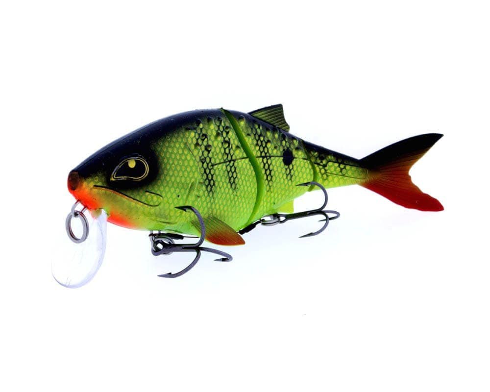 Rozemeijer-Sweet Meat Swimbait-Green Perch-18cm-Hengelsport De Goeie Vangst