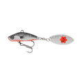 Savage Gear-3D Sticklebait Tail Spin-Black Red-6.5cm | 9g-Hengelsport De Goeie Vangst