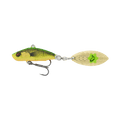 Savage Gear-3D Sticklebait Tail Spin-Firetiger-6.5cm | 9g-Hengelsport De Goeie Vangst