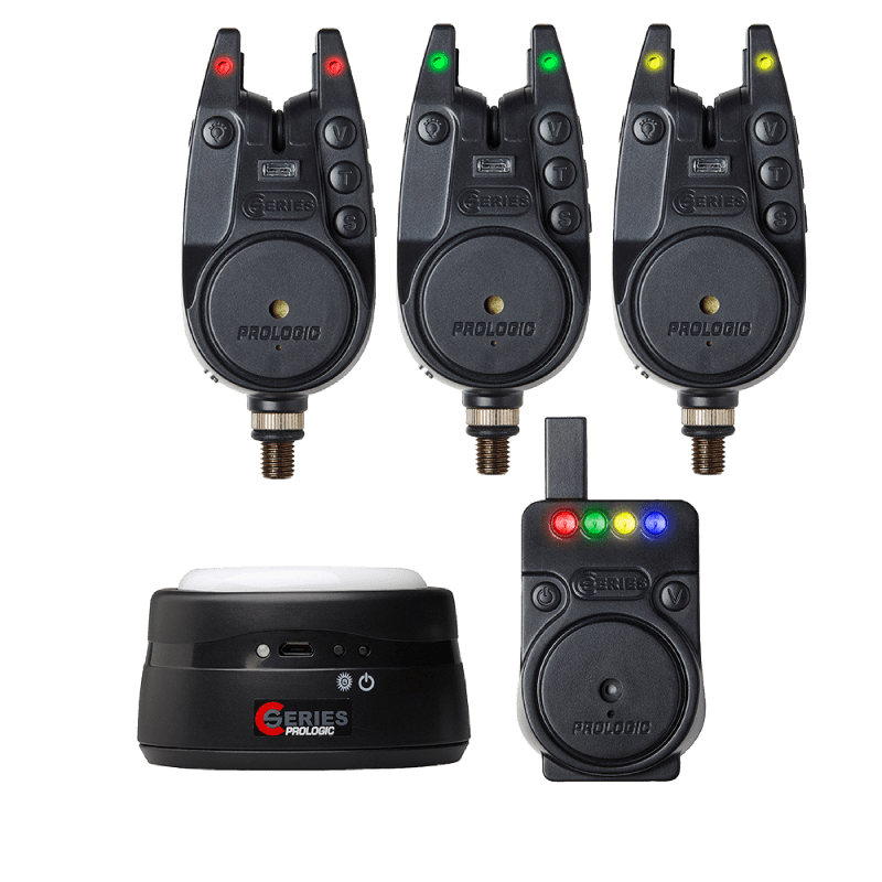 Prologic-Alarm 3+1+1 Rood, Groen & Geel-3+1 - Hengelsport De Goeie Vangst