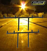 Mad-Guardian Rod Pod – 4 Buzzer Bars Rod-4 rod - Hengelsport De Goeie Vangst