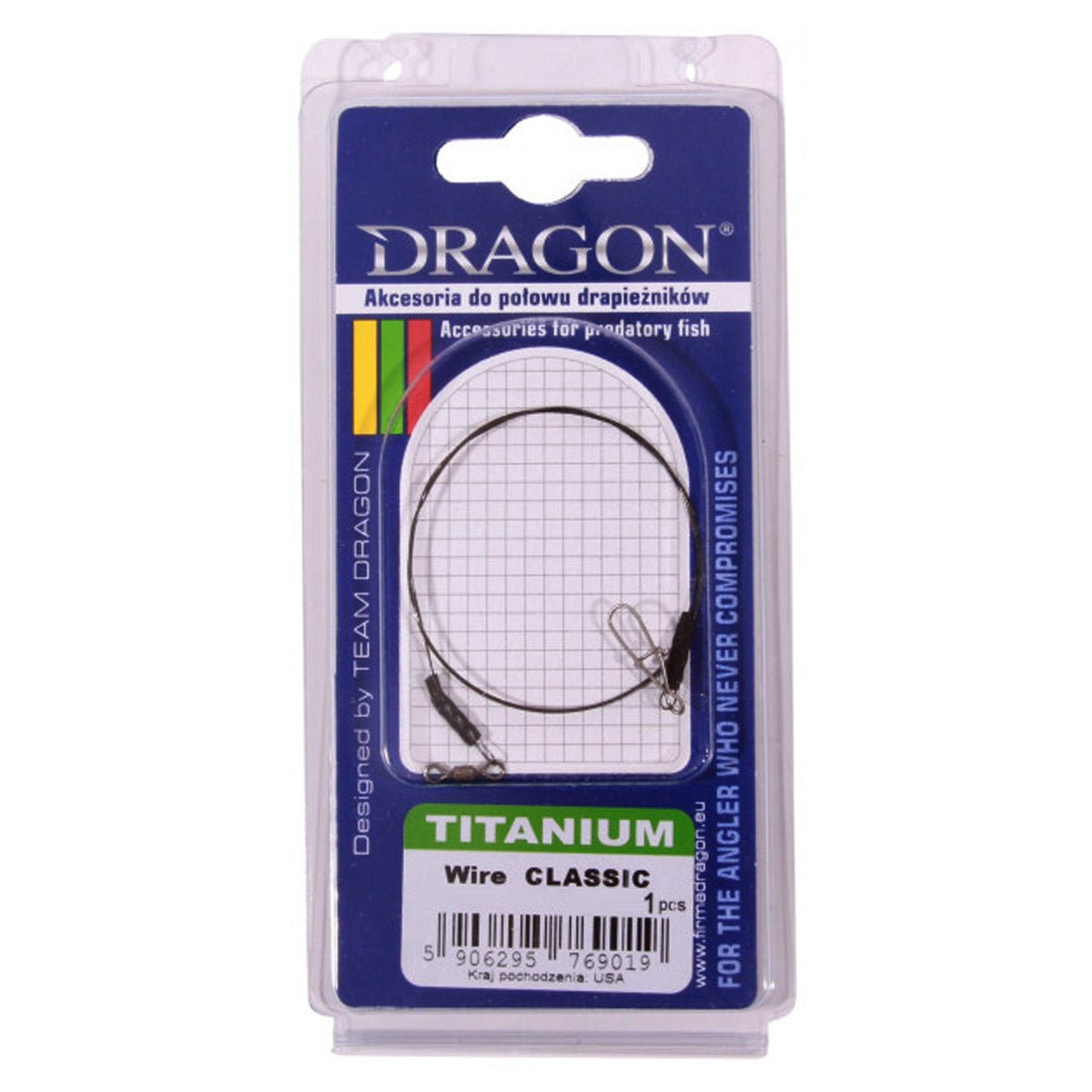 Dragon - Dragon Big Game Titanium Leader (1 Stuk) - Hengelsport De Goeie Vangst
