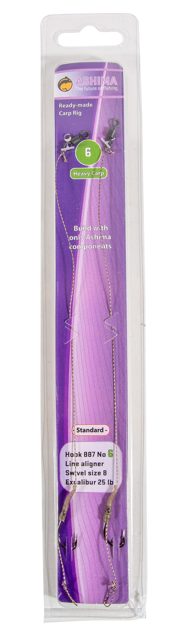 Ashima-Heavy Carp Standard Rig 887-4 - Hengelsport De Goeie Vangst