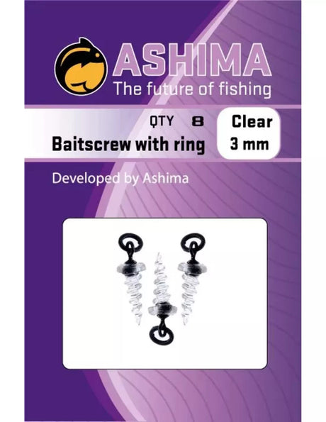 Ashima - Baitscrew With Ring - Hengelsport De Goeie Vangst
