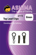Ashima-Top Lead Clips-Green - Hengelsport De Goeie Vangst
