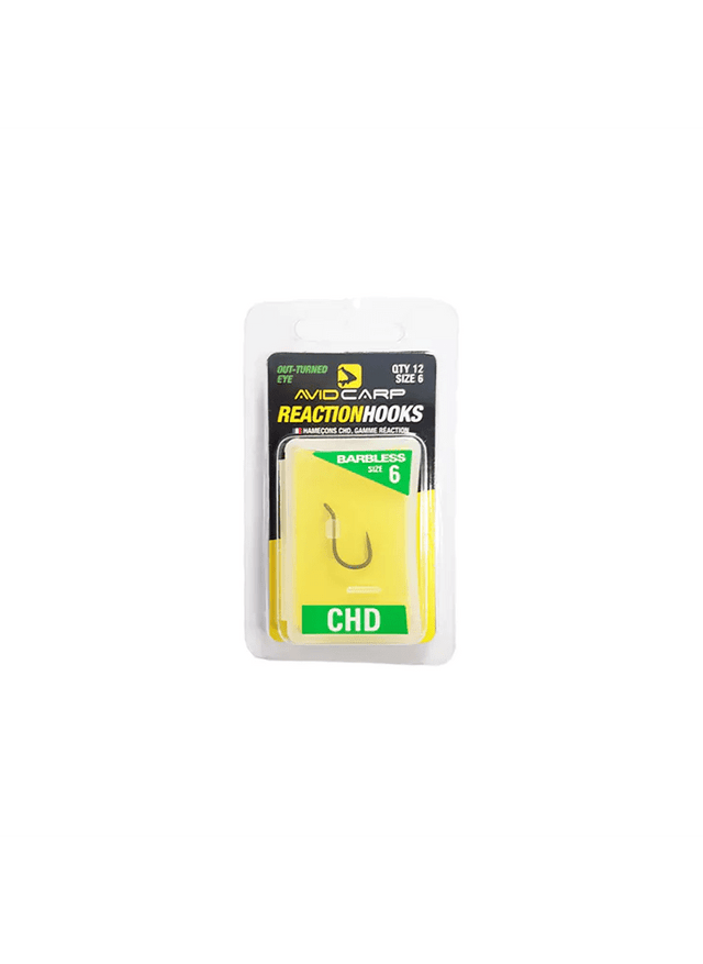 Avid Carp - Reaction Hooks Chod Barbless - Hengelsport De Goeie Vangst