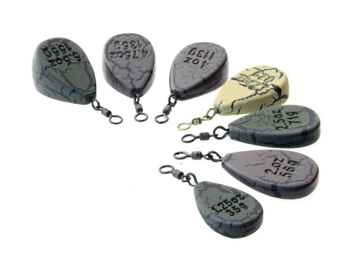 PB-Big Eye Swivel Pear Lead-Gravel-56g-Hengelsport De Goeie Vangst