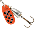 Bluefox-Vibrax Hot Pepper Spinner-Red / Black / Silver-2-Hengelsport De Goeie Vangst