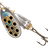 Bluefox-Vibrax Hot Pepper Spinner-Silver / Yellow / Black-2-Hengelsport De Goeie Vangst