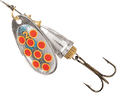 Bluefox-Vibrax Hot Pepper Spinner-Silver / Yellow / Red-2-Hengelsport De Goeie Vangst