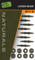Fox Carp-Edges Naturals Leader Bead Kit-NoColour - Hengelsport De Goeie Vangst