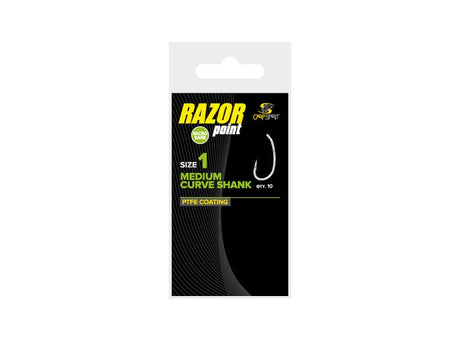 Carp spirit-Medium Curve Shank Haken met Weerhaak-2 - Hengelsport De Goeie Vangst