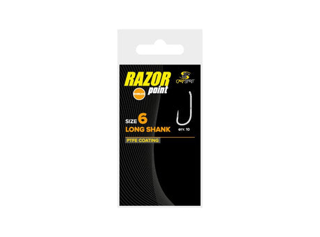 Carp spirit - Long Shank Barbless Haken - Hengelsport De Goeie Vangst