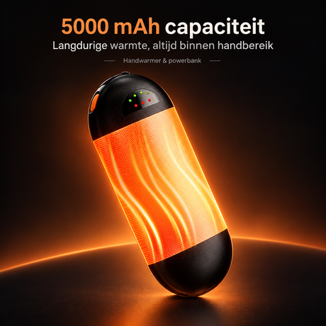 Oplaadbare Zelfverwarmende Handwarmer 5000mAh