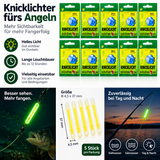 100-teiliges Nachtangel-Knicklicht-Set für Rutenspitzen