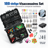 188-delige Visaccessoires Set met Tacklebox