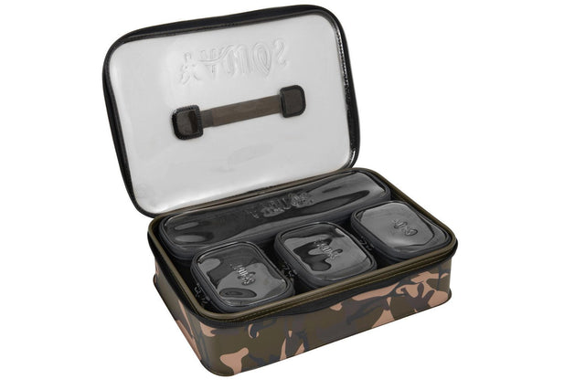 Fox Carp - Aquos Camo Accessory Bag System - Hengelsport De Goeie Vangst