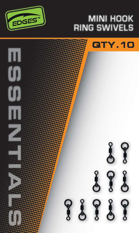 Fox Carp - Edges Essentials Mini Hook Ring Swivels - Hengelsport De Goeie Vangst