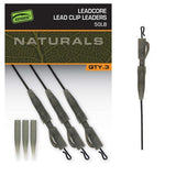 Fox Carp-Naturals Leadcore Pg Lead Clip Leaders - Hengelsport De Goeie Vangst