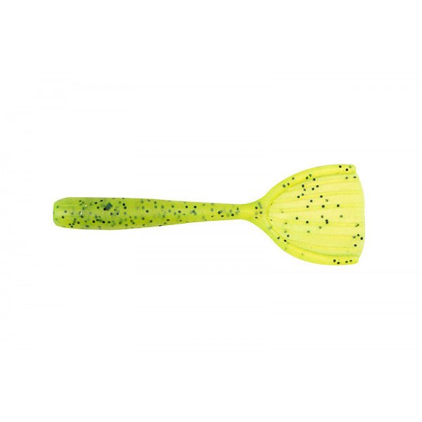 Fox Rage-Creature Shovel Shad-Chartreuse-9cm-Hengelsport De Goeie Vangst