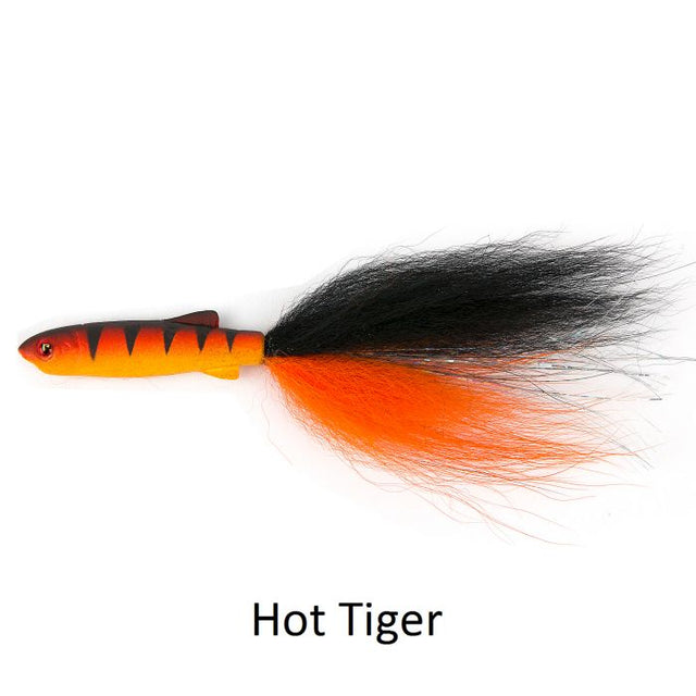 Fox Rage-Dropshot Fry-Hot Tiger-12cm-Hengelsport De Goeie Vangst