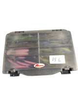 Tweedehands Keitech Shads Assortiment met Opbergdoos