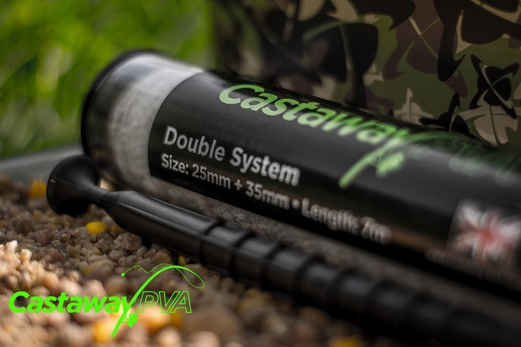 Castaway PVA - Pva 25Mm/35Mm Double Mesh System | 2 X 7M - Hengelsport De Goeie Vangst