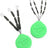 Korda-Dark Matter Sinkers-Green-Large-Hengelsport De Goeie Vangst