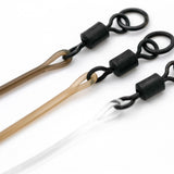 Korda - Dark Matter Leader Size 8 Ring Swivel - Hengelsport De Goeie Vangst