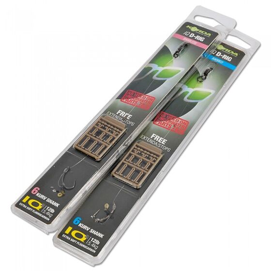 Korda-Iq D-Rig Barbed Kurv Shank-8 - Hengelsport De Goeie Vangst