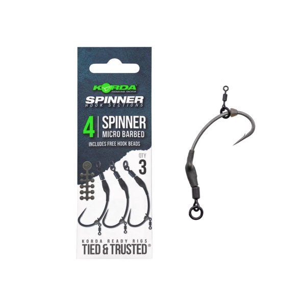 Korda-Spinner Hook Sections Barbed-4 - Hengelsport De Goeie Vangst