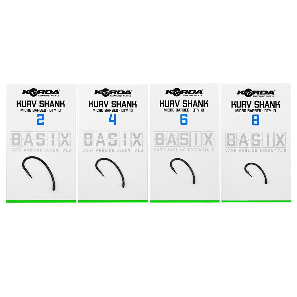 Korda - Basix Kurv Haken Weerhaak - Hengelsport De Goeie Vangst