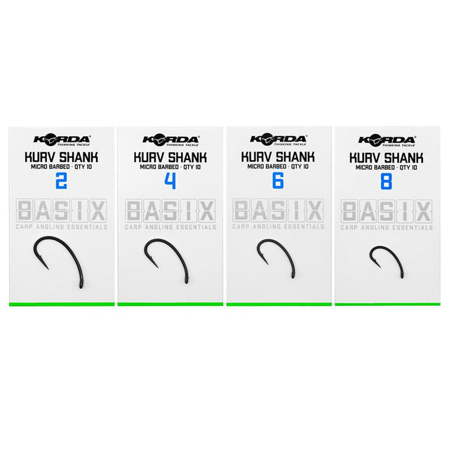 Korda - Basix Kurv Haken Weerhaak - Hengelsport De Goeie Vangst