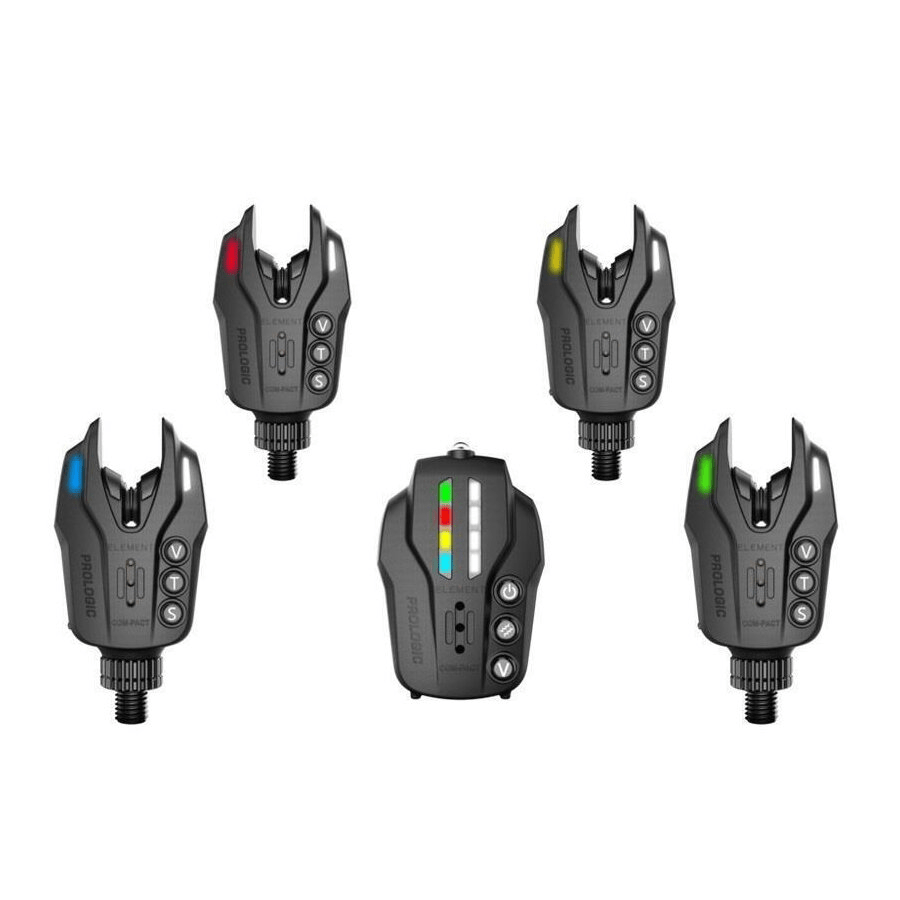 Prologic-Element Compact Alarm Set | 4+1-4+1 - Hengelsport De Goeie Vangst