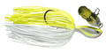 Rapala-Rap-V Pike Bladed Jig-Silver Fluorescent Chartreuse-17g-Hengelsport De Goeie Vangst