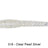 Reins-Meat-Clear pearl silver-3" / 7.6cm-Hengelsport De Goeie Vangst
