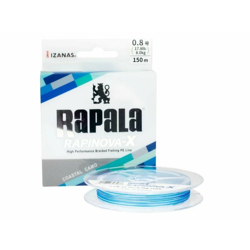 Rapala - Rapinova - X Coastal Camo | 150m - Hengelsport De Goeie Vangst