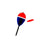 Rozemeijer-Snoek Dobber Met Licht (incl. Batterij)-Rood-8g-Hengelsport De Goeie Vangst