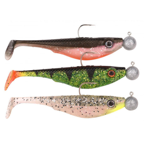 Spro-Shad To Go-UV Salt&Pepper. Perch. Olive-10cm-Hengelsport De Goeie Vangst