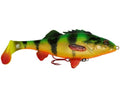 Savage Gear-4D Perch Shad Slow Sinking-Fire Tiger-17.5cm-Hengelsport De Goeie Vangst