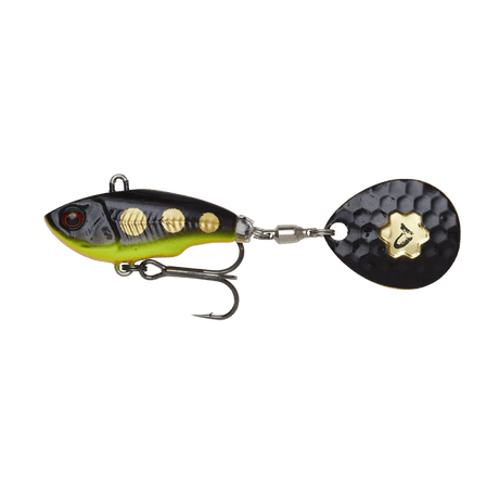 Savage Gear-Fat Spin Tail-Black Magic-5.5cm / 9g-Hengelsport De Goeie Vangst