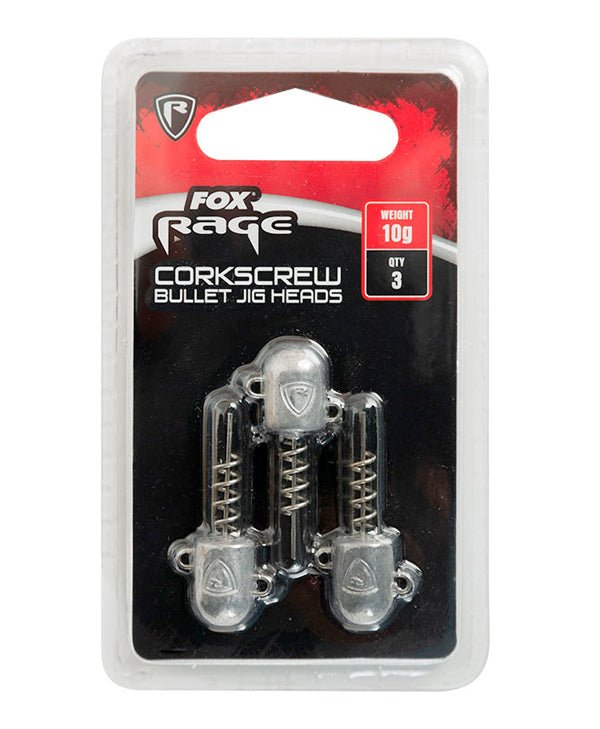 Savage Gear - Bullet Corkscrew Head - Hengelsport De Goeie Vangst