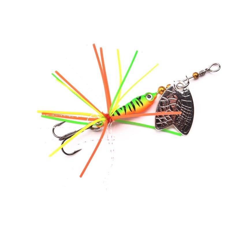 Spro-Larva Mayfly Micro Spinner Single Hook-Firetiger-5cm-Hengelsport De Goeie Vangst