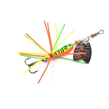 Spro-Larva Mayfly Micro Spinner Single Hook-Firetiger-5cm-Hengelsport De Goeie Vangst