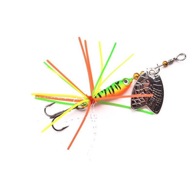 Spro-Larva Mayfly Micro Spinner Single Hook-Firetiger-5cm-Hengelsport De Goeie Vangst