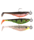 Spro-The Shad To Go Mix Pack-Salt & Pepper, Perch & Olive-8cm-Hengelsport De Goeie Vangst